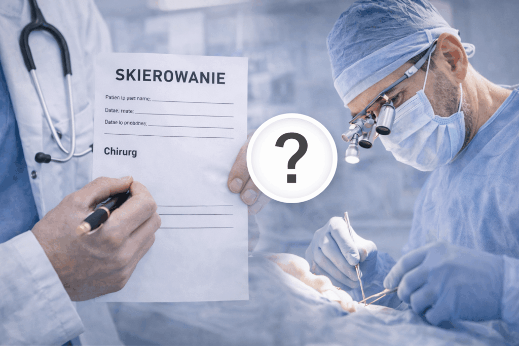 Czy do chirurga potrzebne jest skierowanie?
