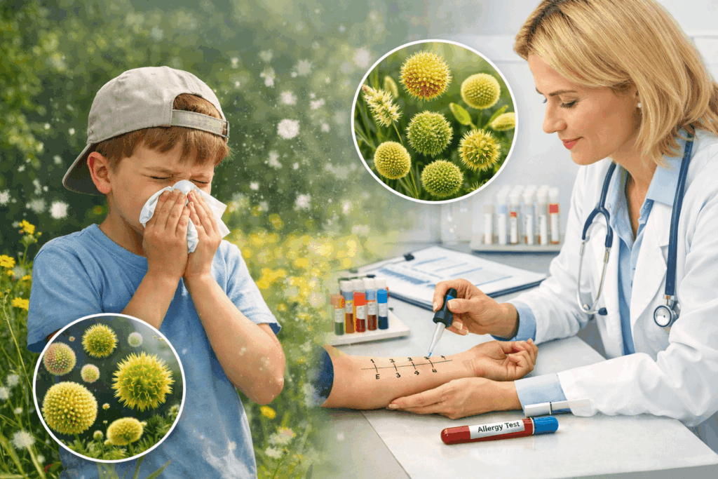 Alergia na pyłki u dzieci – objawy, leczenie i kiedy zrobić testy alergiczne