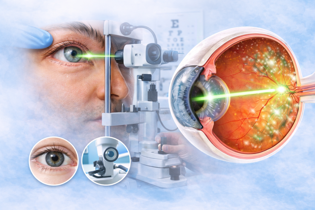 Laserowanie siatkówki – skuteczne leczenie chorób siatkówki w Centrum Medycznym Rewolucji 59